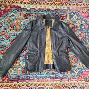 Arma ladies' leather moto jacket